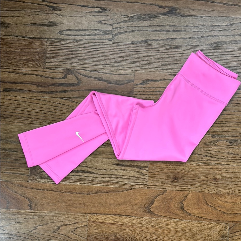 Nike Girls Pink Leggings